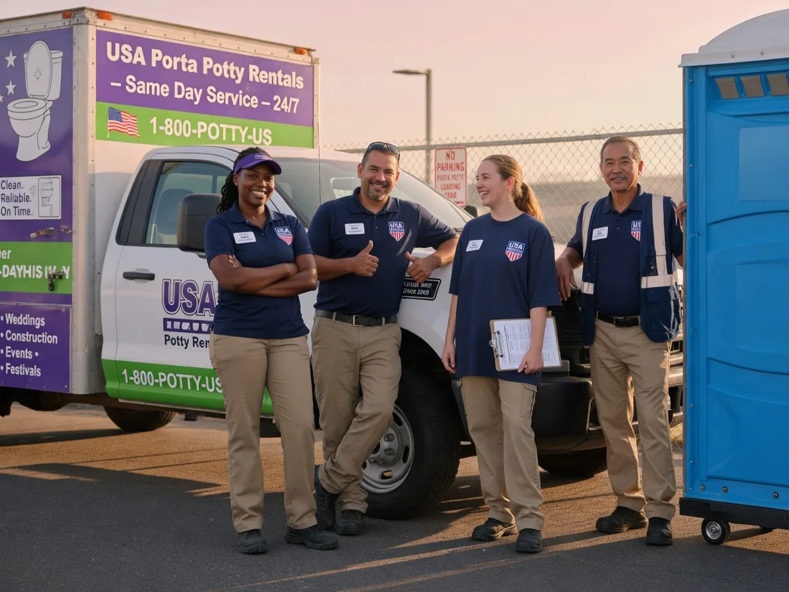 Porta Potty Rental company in Sun City Center, FL